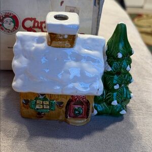 Vintage CHRISTMAS VILLAGE HOUSE Decor